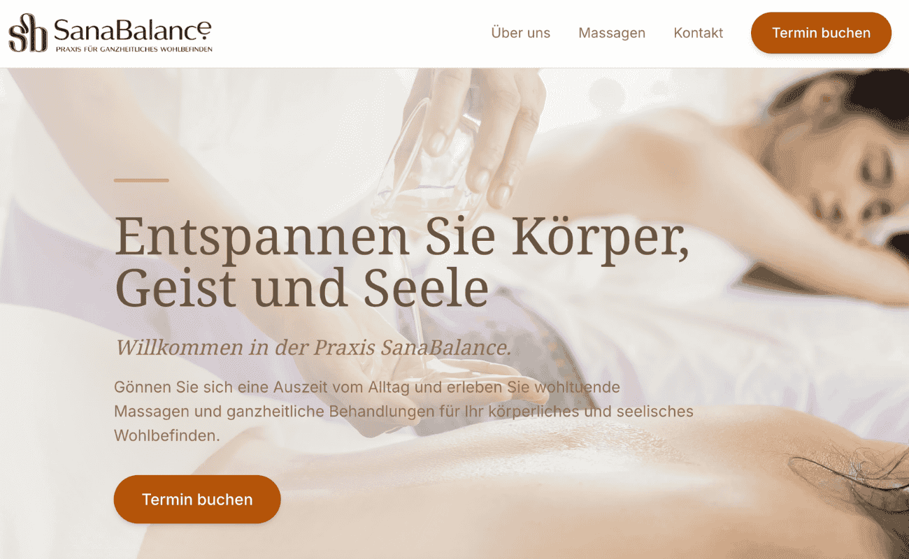 Realizacja Andrzej Mich – SanaBalance.ch – Platforma Masażu